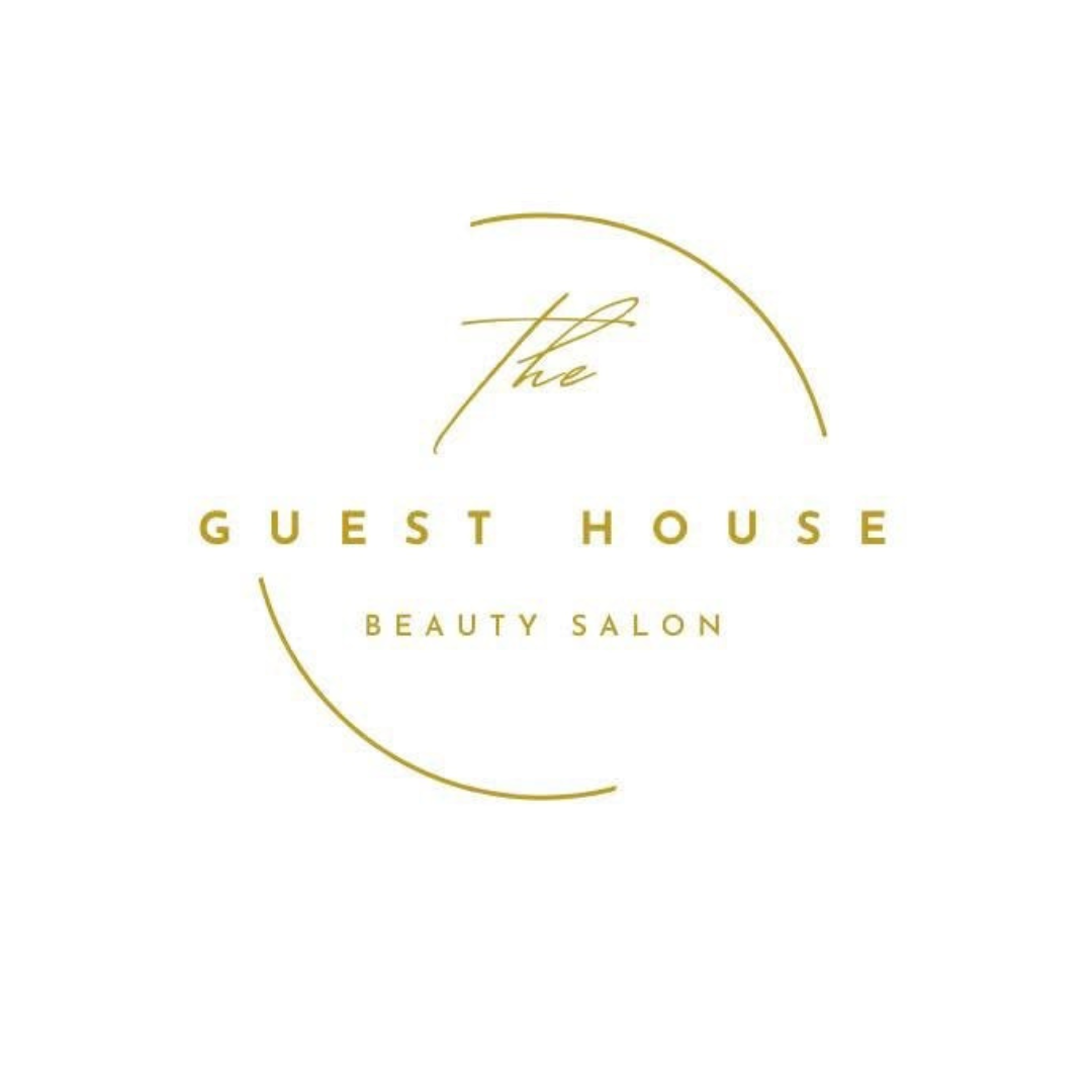 guest house beauty salon logo